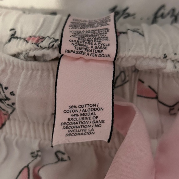 Victorias Secret Champagne Pattern PJ Set - Picture 5 of 8